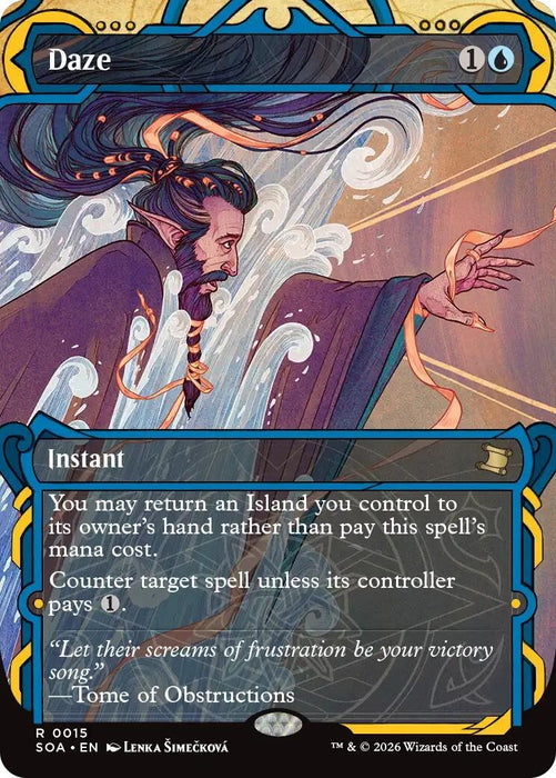 Image for Daze (15) [Secrets of Strixhaven: Mystical Archive] - Magic: The Gathering