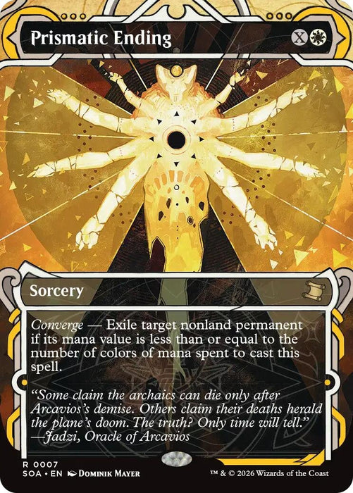 Image for Prismatic Ending (7) (Foil) [Secrets of Strixhaven: Mystical Archive] - Magic: The Gathering