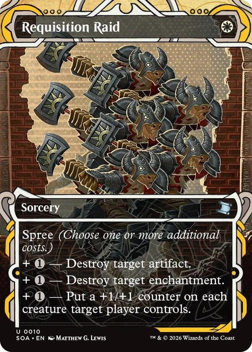 Image for Requisition Raid (10) [Secrets of Strixhaven: Mystical Archive] - Magic: The Gathering