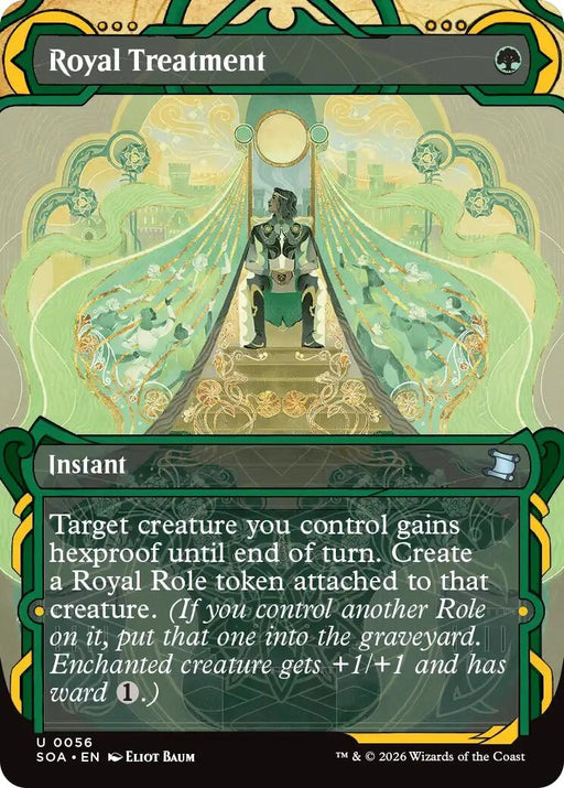 Image for Royal Treatment (56) (Foil) [Secrets of Strixhaven: Mystical Archive] - Magic: The Gathering