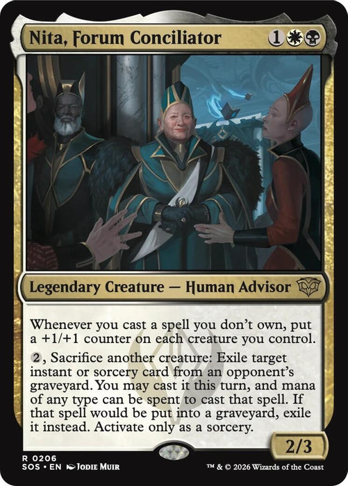 Image for Nita, Forum Conciliator (206) [Secrets of Strixhaven] - Magic: The Gathering