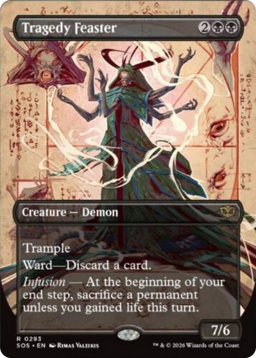 Image for Tragedy Feaster (Borderless) (293) [Secrets of Strixhaven] - Magic: The Gathering