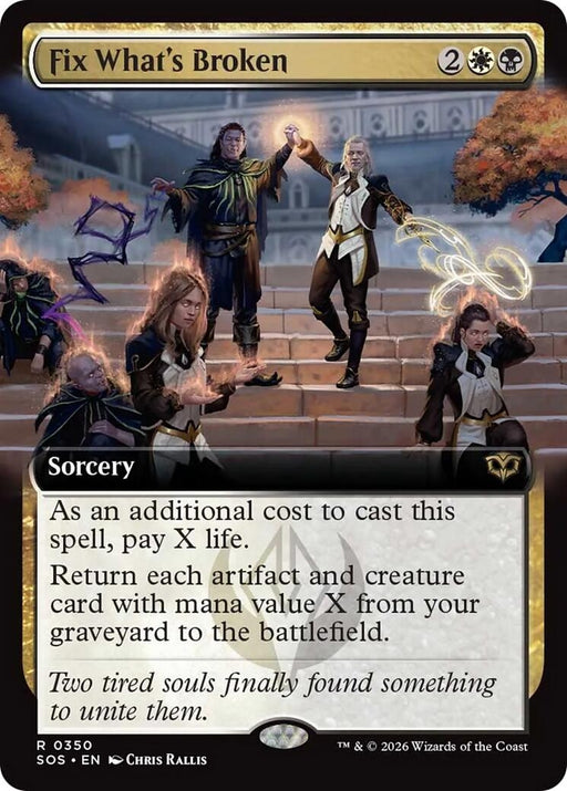 Image for Fix What's Broken (Extended Art) (350) [Secrets of Strixhaven] - Magic: The Gathering