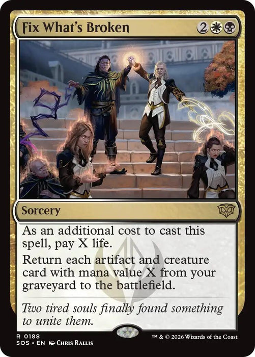 Image for Fix What's Broken (188) (Foil) [Secrets of Strixhaven] - Magic: The Gathering