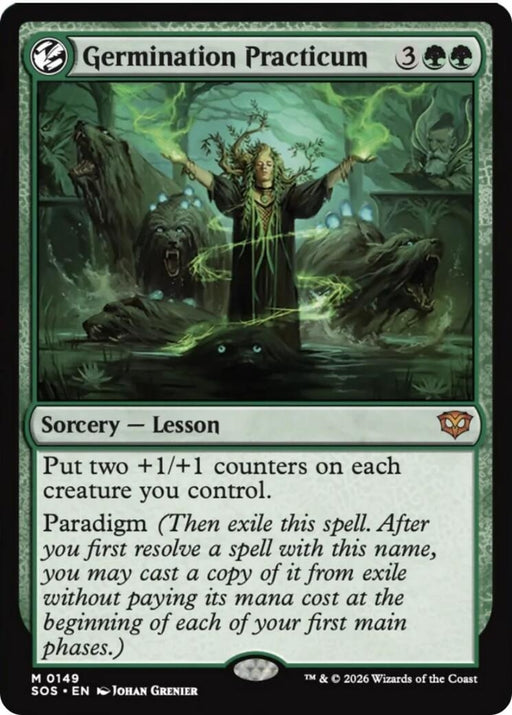 Image for Germination Practicum (149) (Foil) [Secrets of Strixhaven] - Magic: The Gathering