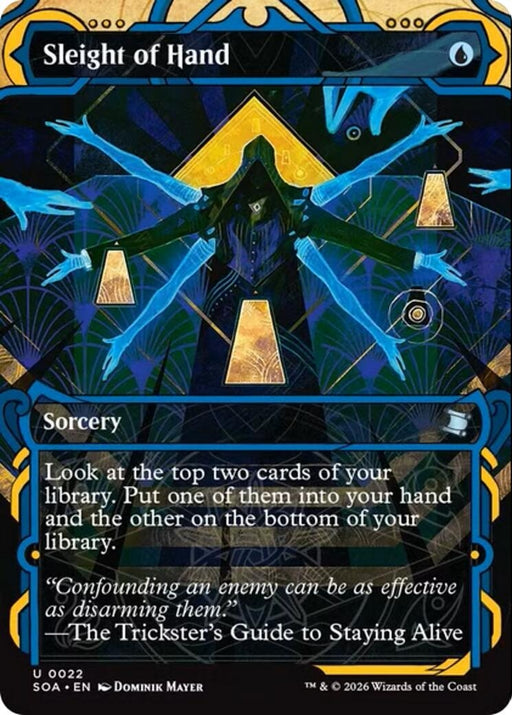 Image for Sleight of Hand (22) (Foil) [Secrets of Strixhaven: Mystical Archive] - Magic: The Gathering