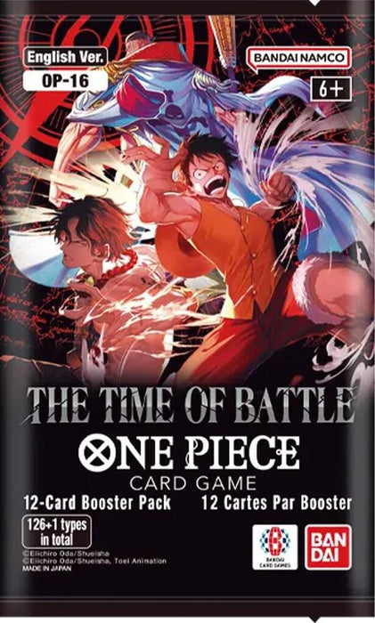 One Piece CG OP-16 The Time of Battle Booster Pack