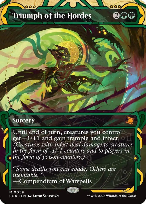 Image for Triumph of the Hordes (59) (Foil) [Secrets of Strixhaven: Mystical Archive] - Magic: The Gathering