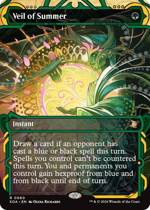 Image for Veil of Summer (60) (Foil) [Secrets of Strixhaven: Mystical Archive] - Magic: The Gathering