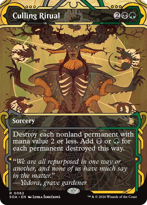 Image for Culling Ritual (62) (Foil) [Secrets of Strixhaven: Mystical Archive] - Magic: The Gathering