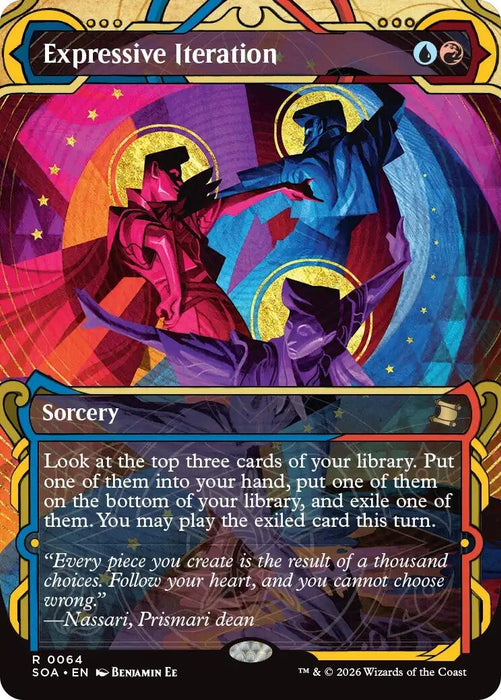 Image for Expressive Iteration (64) [Secrets of Strixhaven: Mystical Archive] - Magic: The Gathering