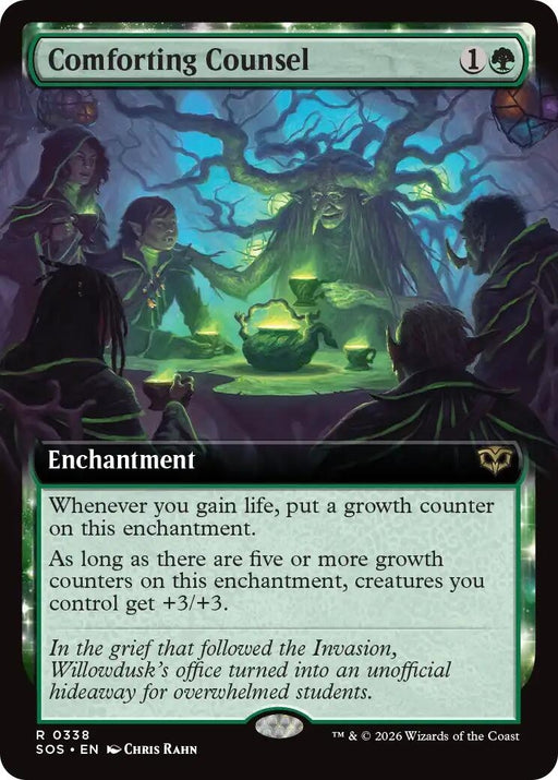 Image for Comforting Counsel (Extended Art) (338) [Secrets of Strixhaven] - Magic: The Gathering