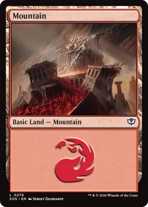 Image for Mountain (0278) (278) [Secrets of Strixhaven] - Magic: The Gathering