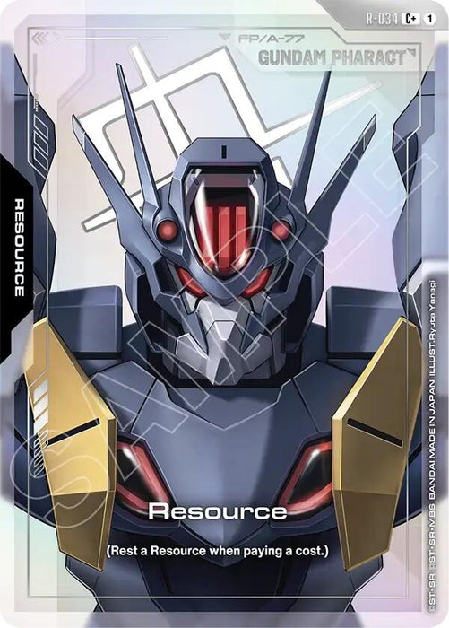Resource (R-034) (C+) (R-034) (Holofoil) [Phantom Aria]