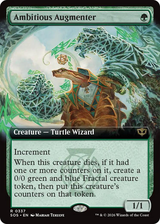 Image for Ambitious Augmenter (Extended Art) (337) (Foil) [Secrets of Strixhaven] - Magic: The Gathering