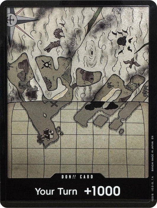 DON!! Card (Sky Island Map) (Double Pack Set Vol. 10) (Foil) [Adventure on Kami's Island]