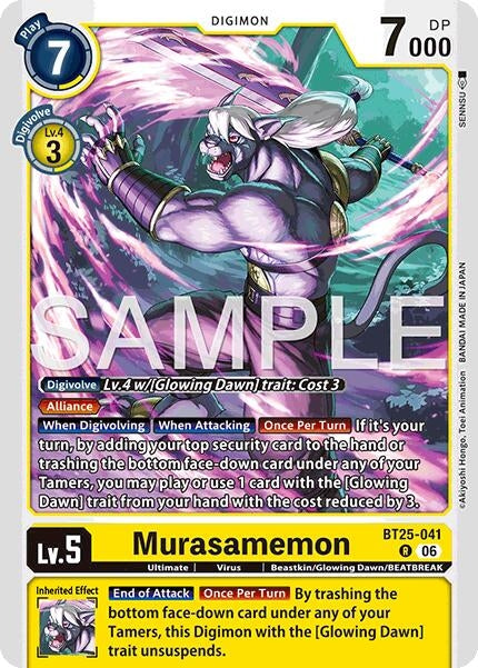 Image for Murasamemon (BT25-041 R) (Foil) [Dual Revolution] - Digimon Card Game