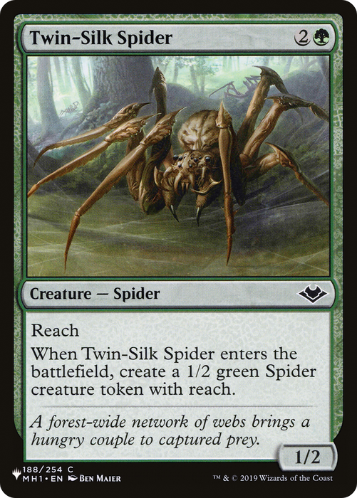 Twin-Silk Spider [PLST-MH1-188] - The List