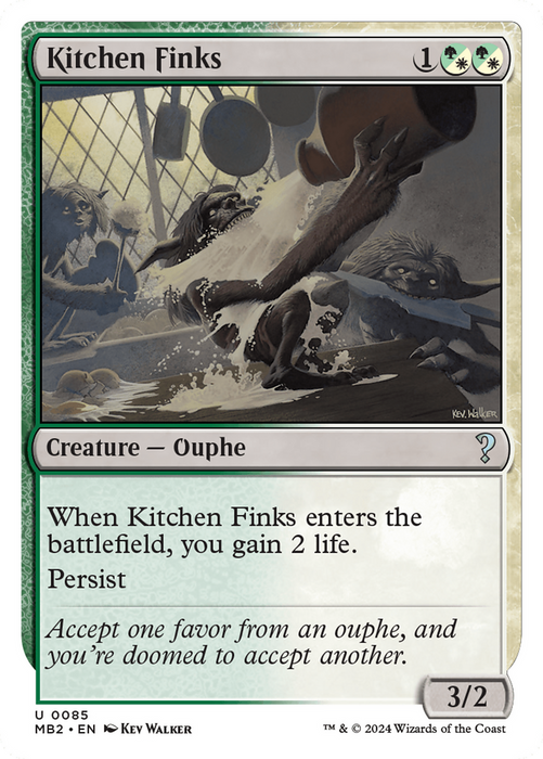 Kitchen Finks [MB2-085] - Mystery Booster 2