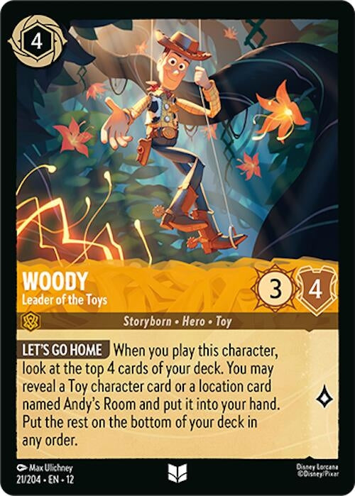 Image for Woody - Leader of the Toys (21/204) [Wilds Unknown] - Disney Lorcana