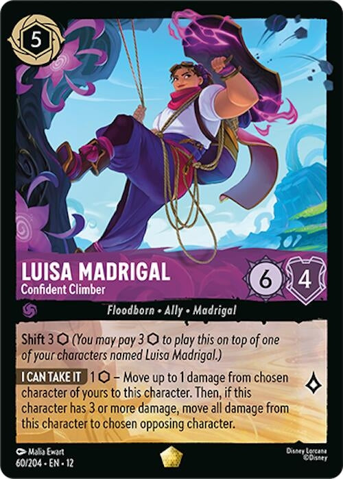 Image for Luisa Madrigal - Confident Climber (60/204) (Cold Foil) [Wilds Unknown] - Disney Lorcana