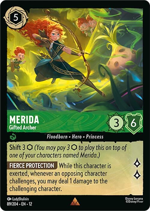 Image for Merida - Gifted Archer (89/204) (Cold Foil) [Wilds Unknown] - Disney Lorcana