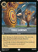 Image for Three Arrows (197/204) (Cold Foil) [Wilds Unknown] - Disney Lorcana