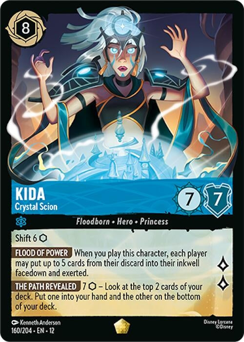 Image for Kida - Crystal Scion (160/204) (Cold Foil) [Wilds Unknown] - Disney Lorcana