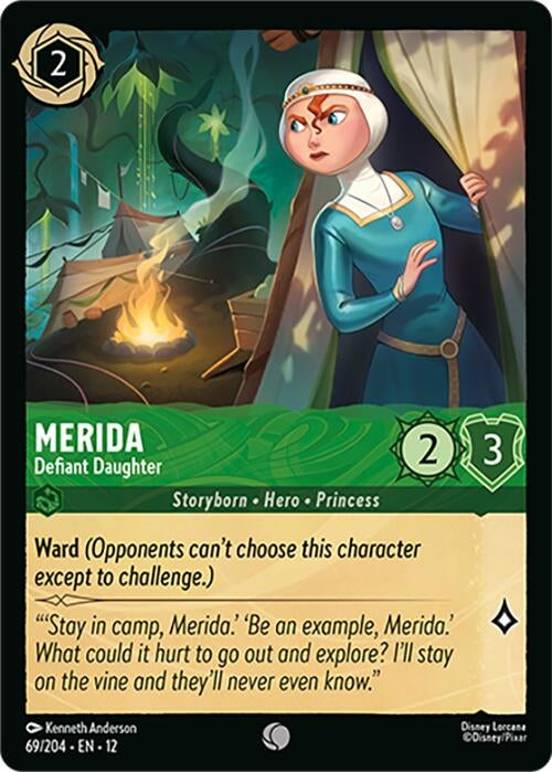 Image for Merida - Defiant Daughter (69/204) [Wilds Unknown] - Disney Lorcana