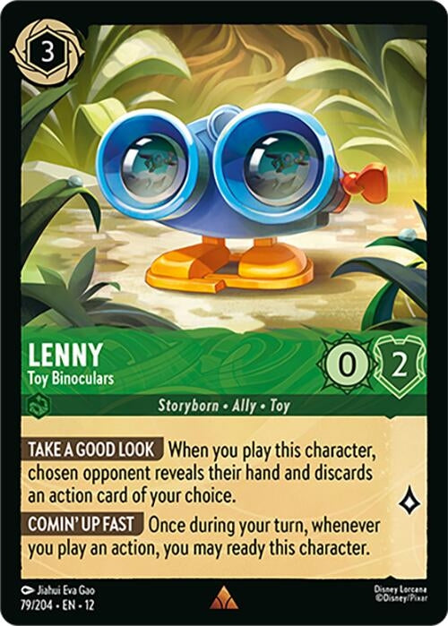 Image for Lenny - Toy Binoculars (79/204) (Cold Foil) [Wilds Unknown] - Disney Lorcana