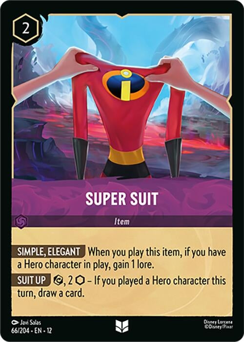 Image for Super Suit (66/204) [Wilds Unknown] - Disney Lorcana