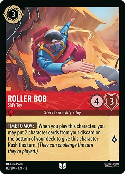 Image for Roller Bob - Sid's Toy (113/204) (Cold Foil) [Wilds Unknown] - Disney Lorcana