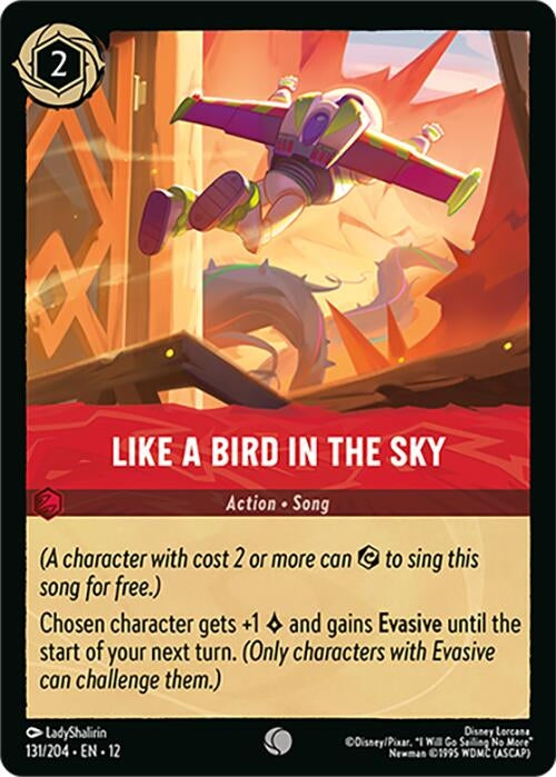 Image for Like A Bird In the Sky (131/204) [Wilds Unknown] - Disney Lorcana