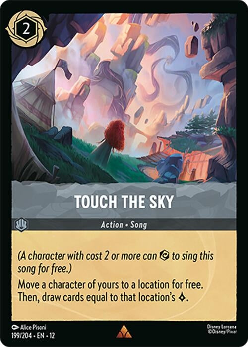 Image for Touch the Sky (199/204) [Wilds Unknown] - Disney Lorcana