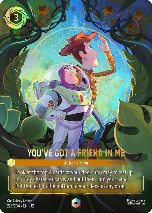 Image for You've Got a Friend in Me (Enchanted) (225/204) (Holofoil) [Wilds Unknown] - Disney Lorcana