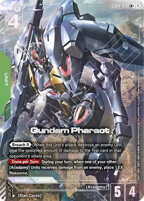 Gundam Pharact (LR+) (GD04-018) (Holofoil) [Phantom Aria]
