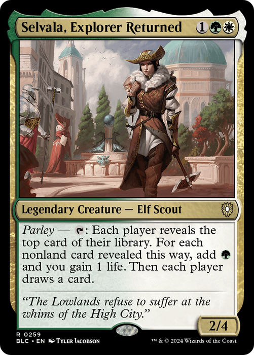 Selvala, Explorer Returned [BLC-259] - Bloomburrow Commander