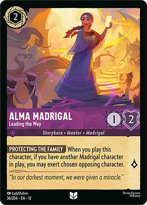 Image for Alma Madrigal - Leading the Way (36/204) [Wilds Unknown] - Disney Lorcana