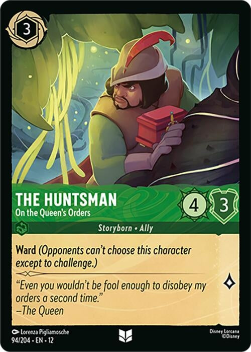 Image for The Huntsman - On the Queen's Orders (94/204) (Cold Foil) [Wilds Unknown] - Disney Lorcana
