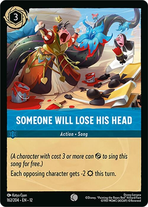 Image for Someone Will Lose His Head (162/204) [Wilds Unknown] - Disney Lorcana