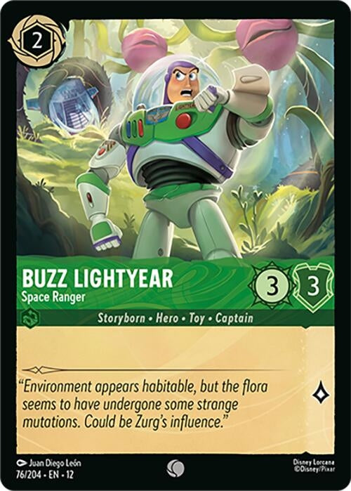 Image for Buzz Lightyear - Space Ranger (76/204) [Wilds Unknown] - Disney Lorcana