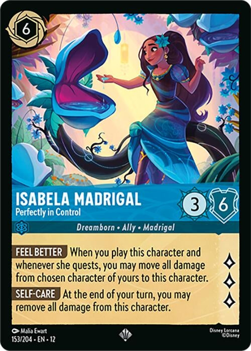 Image for Isabela Madrigal - Perfectly in Control (153/204) (Cold Foil) [Wilds Unknown] - Disney Lorcana