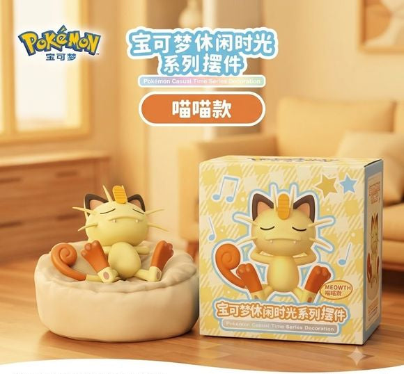 Pokémon Leisure Time Series Decoration Figure - Meowth