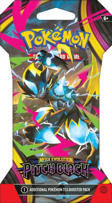 Mega Evolution Pitch Black - Sleeved Booster Pack (Pre-Order) Limited 12 per Household