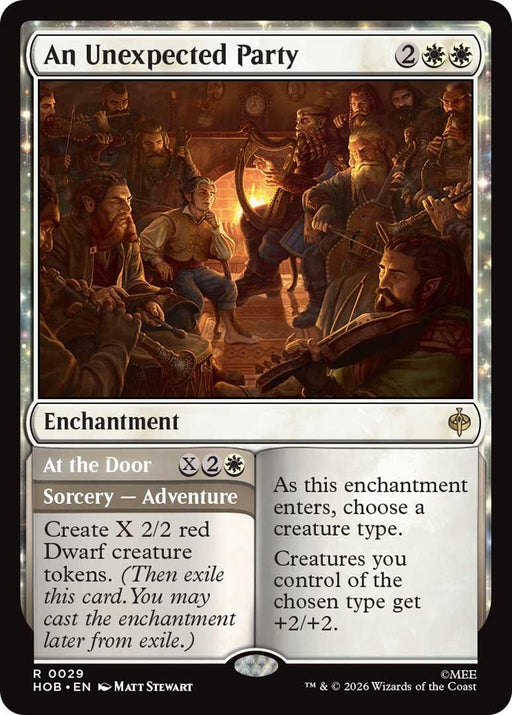 Image for An Unexpected Party (29) (Foil) [The Hobbit] (HOB) - Magic: The Gathering