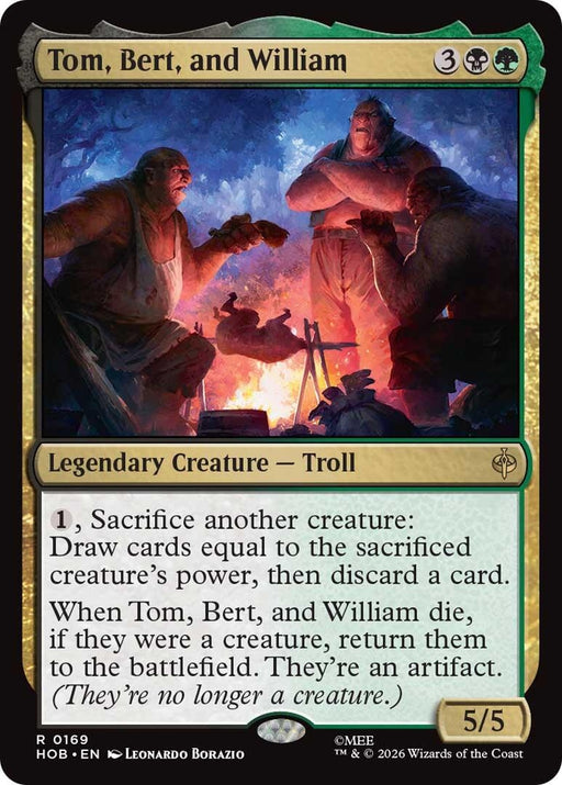 Image for Tom, Bert, and William (169) [The Hobbit] (HOB) - Magic: The Gathering