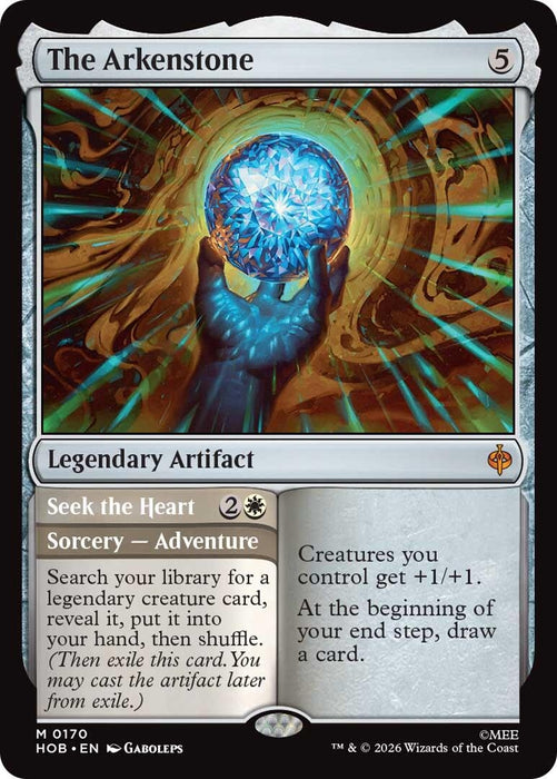 Image for The Arkenstone (170) [The Hobbit] (HOB) - Magic: The Gathering