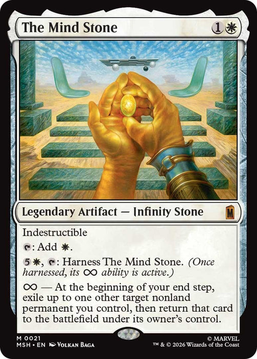 Image for The Mind Stone (21) [Marvel Super Heroes] - Magic: The Gathering