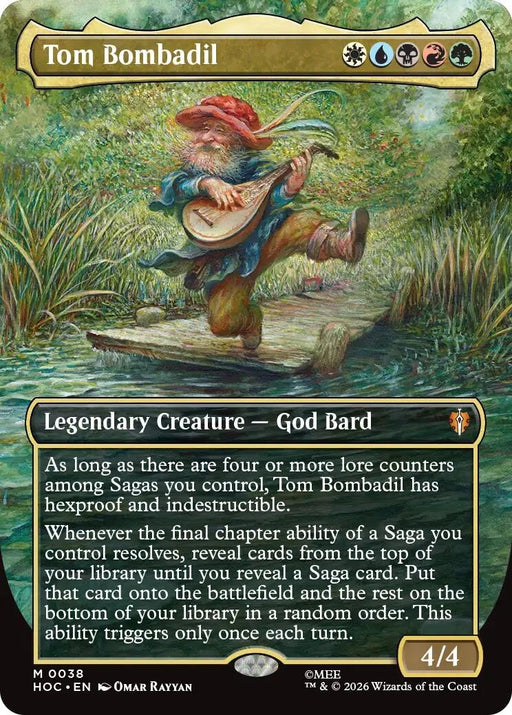 Image for Tom Bombadil (Borderless) (38) [The Hobbit: Eternal-Legal] (HOC) - Magic: The Gathering