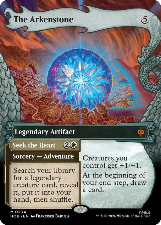 Image for The Arkenstone (Showcase) (234) (Foil) [The Hobbit] (HOB) - Magic: The Gathering